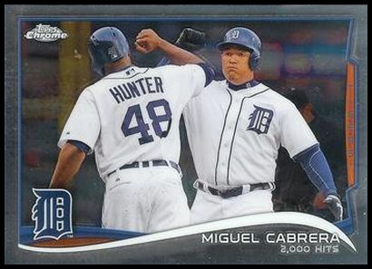 2014 Topps Chrome Update MB-37 Miguel Cabrera